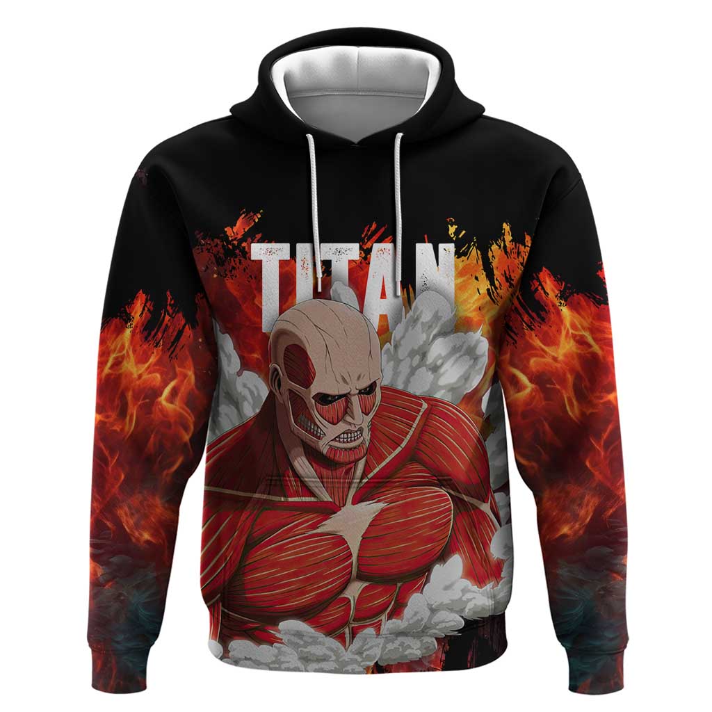 AOT Giant Titan - Attack On Titan Hoodie Anime Style