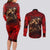 AOT Armored Titan - Attack On Titan Couples Matching Long Sleeve Bodycon Dress and Long Sleeve Button Shirt Anime Style