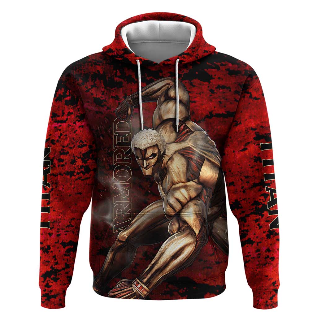 AOT Armored Titan - Attack On Titan Hoodie Anime Style