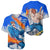 Kazuma Kuwabara - Yu yu Hakusho Baseball Jersey Anime Style