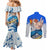 Kazuma Kuwabara - Yu yu Hakusho Couples Matching Mermaid Dress and Long Sleeve Button Shirt Anime Style