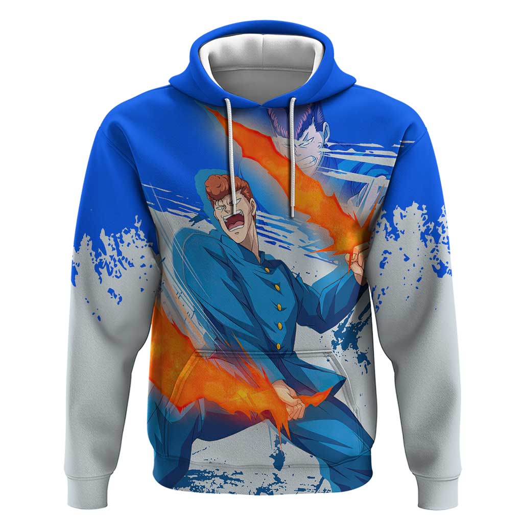 Kazuma Kuwabara - Yu yu Hakusho Hoodie Anime Style