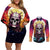 skull-space-couples-matching-off-shoulder-short-dress-and-long-sleeve-button-shirts-ill-put-you-in-the-trunk