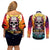 skull-space-couples-matching-off-shoulder-short-dress-and-long-sleeve-button-shirts-ill-put-you-in-the-trunk