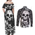 skull-couples-matching-off-shoulder-maxi-dress-and-long-sleeve-button-shirts-cute-skull-fun-and-floral