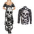 skull-couples-matching-summer-maxi-dress-and-long-sleeve-button-shirts-cute-skull-fun-and-floral