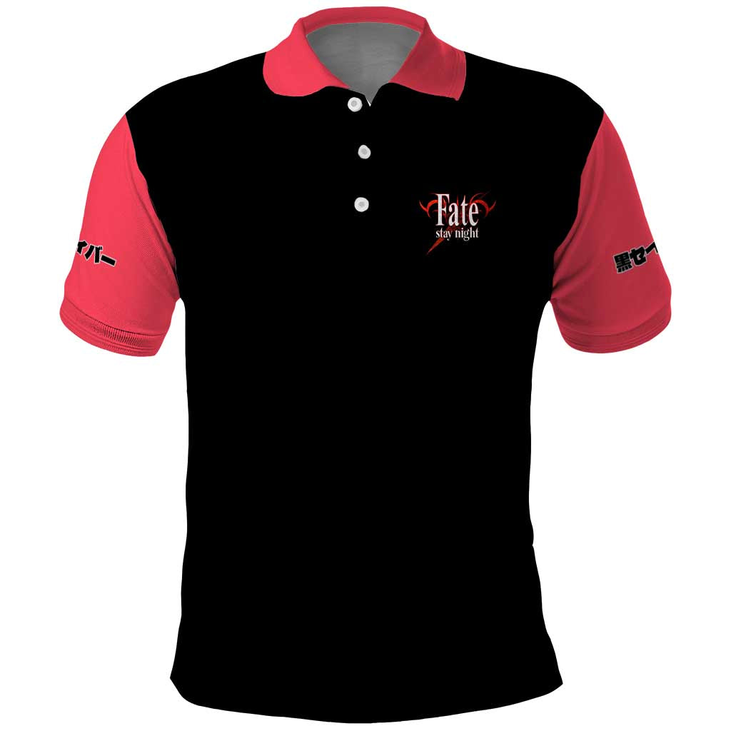 Saber Alter Fate Stay Night Heaven’s Feel Polo Shirt Anime Style