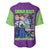 Shinji Ikari x Eva 01 Neon Genesis Evangelion Baseball Jersey Anime Style