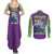 Shinji Ikari x Eva 01 Neon Genesis Evangelion Couples Matching Summer Maxi Dress and Long Sleeve Button Shirt Anime Style