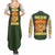 Escanor Seven Deadly Sins Couples Matching Summer Maxi Dress and Long Sleeve Button Shirt Anime Style