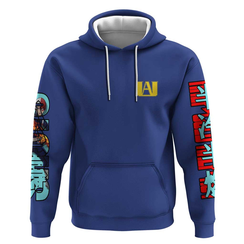 Todoroki Shoto My Hero Academia Hoodie Anime Style