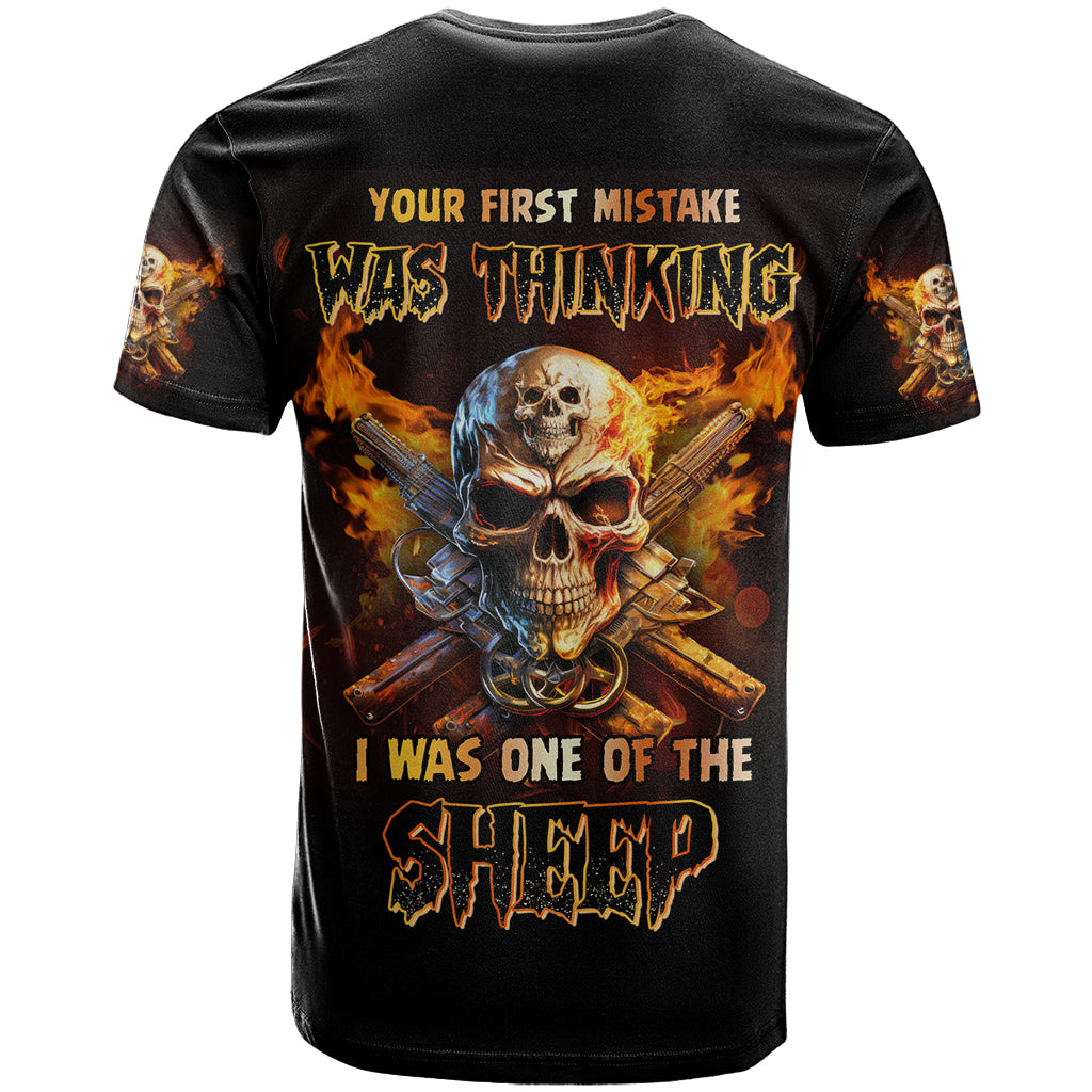 your-first-mistake-fire-skull-t-shirt