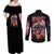 Chainsaw Man Part 1 Couples Matching Off Shoulder Maxi Dress and Long Sleeve Button Shirt Japan Anime Style