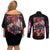 Chainsaw Man Part 1 Couples Matching Off Shoulder Short Dress and Long Sleeve Button Shirt Japan Anime Style