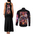 Chainsaw Man Part 1 Couples Matching Tank Maxi Dress and Long Sleeve Button Shirt Japan Anime Style