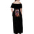 Chainsaw Man Part 1 Off Shoulder Maxi Dress Japan Anime Style