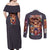 Final Chapter Attack on Titan Couples Matching Off Shoulder Maxi Dress and Long Sleeve Button Shirt Japan Anime Style