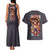 Final Chapter Attack on Titan Couples Matching Tank Maxi Dress and Hawaiian Shirt Japan Anime Style