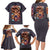 Final Chapter Attack on Titan Family Matching Long Sleeve Bodycon Dress and Hawaiian Shirt Japan Anime Style