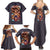 Final Chapter Attack on Titan Family Matching Summer Maxi Dress and Hawaiian Shirt Japan Anime Style