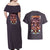 Eren Yeager Story Attack on Titan Couples Matching Off Shoulder Maxi Dress and Hawaiian Shirt Japan Anime Style