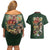 Return to Shiganshina Attack on Titan Couples Matching Off Shoulder Short Dress and Hawaiian Shirt Japan Anime Style