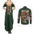 Return to Shiganshina Attack on Titan Couples Matching Summer Maxi Dress and Long Sleeve Button Shirt Japan Anime Style