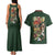 Return to Shiganshina Attack on Titan Couples Matching Tank Maxi Dress and Hawaiian Shirt Japan Anime Style