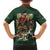 Return to Shiganshina Attack on Titan Family Matching Off Shoulder Short Dress and Hawaiian Shirt Japan Anime Style