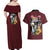 Thousand Year Blood War Arc Bleach Couples Matching Off Shoulder Maxi Dress and Hawaiian Shirt Japan Anime Style