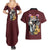 Thousand Year Blood War Arc Bleach Couples Matching Summer Maxi Dress and Hawaiian Shirt Japan Anime Style