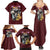 Thousand Year Blood War Arc Bleach Family Matching Summer Maxi Dress and Hawaiian Shirt Japan Anime Style