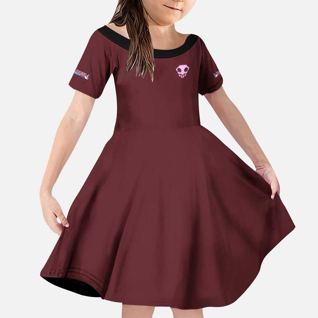 Thousand Year Blood War Arc Bleach Kid Short Sleeve Dress Japan Anime Style