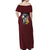 Thousand Year Blood War Arc Bleach Off Shoulder Maxi Dress Japan Anime Style