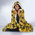 Umbreon Pattern Style Hooded Blanket