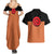 Uzumaki - Naruto Anime Couples Matching Summer Maxi Dress and Hawaiian Shirt