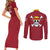 Monkey D. Luffy - One Piece Couples Matching Short Sleeve Bodycon Dress and Long Sleeve Button Shirt