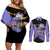 Dr. Hedo - Super - Dragon Ball Couples Matching Off Shoulder Short Dress and Long Sleeve Button Shirt