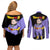 Dr. Hedo - Super - Dragon Ball Couples Matching Off Shoulder Short Dress and Long Sleeve Button Shirt