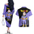 Dr. Hedo - Super - Dragon Ball Couples Matching Off The Shoulder Long Sleeve Dress and Hawaiian Shirt