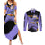 Dr. Hedo - Super - Dragon Ball Couples Matching Summer Maxi Dress and Long Sleeve Button Shirt