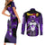 Black Frieza - Dragon Ball Super Couples Matching Short Sleeve Bodycon Dress and Long Sleeve Button Shirt