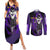 Black Frieza - Dragon Ball Super Couples Matching Summer Maxi Dress and Long Sleeve Button Shirt