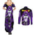 Black Frieza - Dragon Ball Super Couples Matching Summer Maxi Dress and Long Sleeve Button Shirt