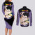 Gotenks - Dragon Ball Couples Matching Long Sleeve Bodycon Dress and Long Sleeve Button Shirt