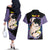 Gotenks - Dragon Ball Couples Matching Off The Shoulder Long Sleeve Dress and Hawaiian Shirt