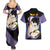 Gotenks - Dragon Ball Couples Matching Summer Maxi Dress and Hawaiian Shirt