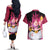 Fat Majin Buu - Dragon Ball Couples Matching Off The Shoulder Long Sleeve Dress and Hawaiian Shirt