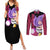 Fat Majin Buu - Dragon Ball Couples Matching Summer Maxi Dress and Long Sleeve Button Shirt