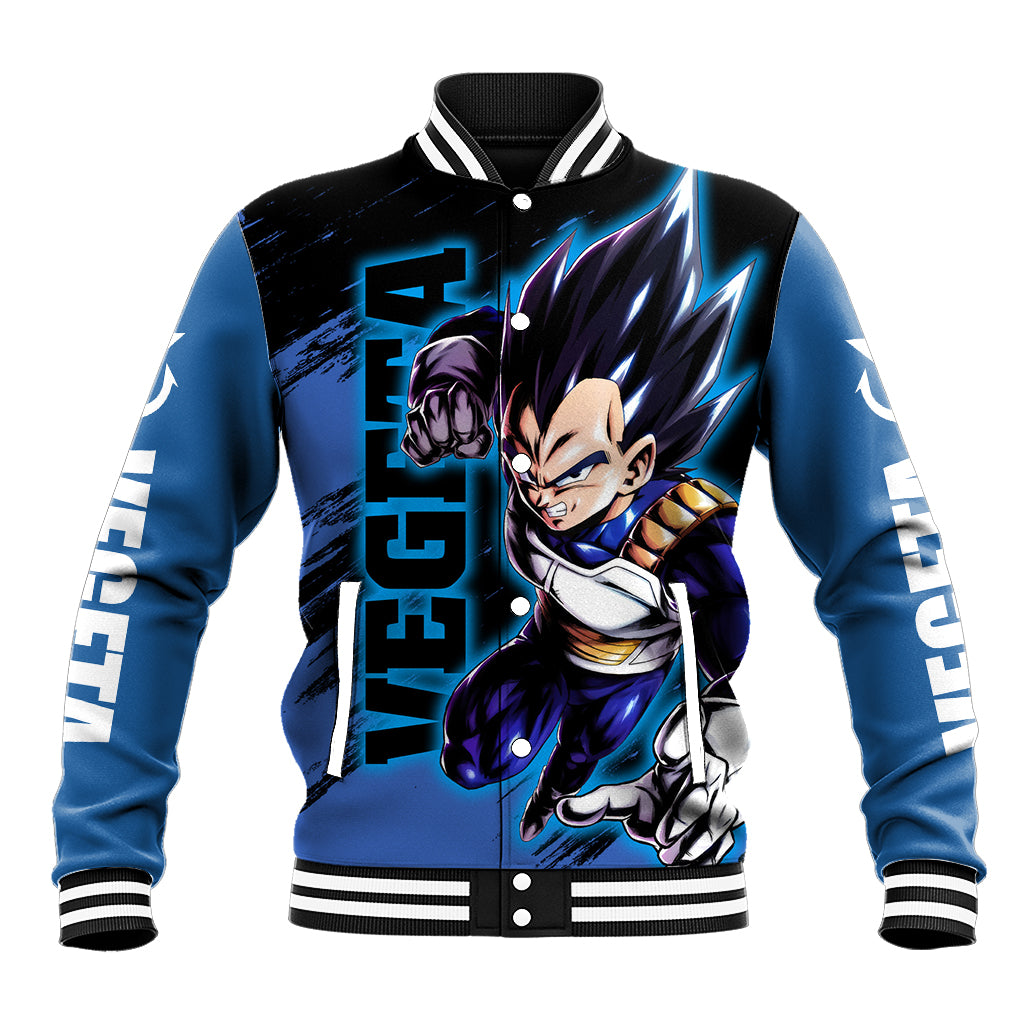 Vegeta Hoodie Dragon Ball Anime Baseball Jacket